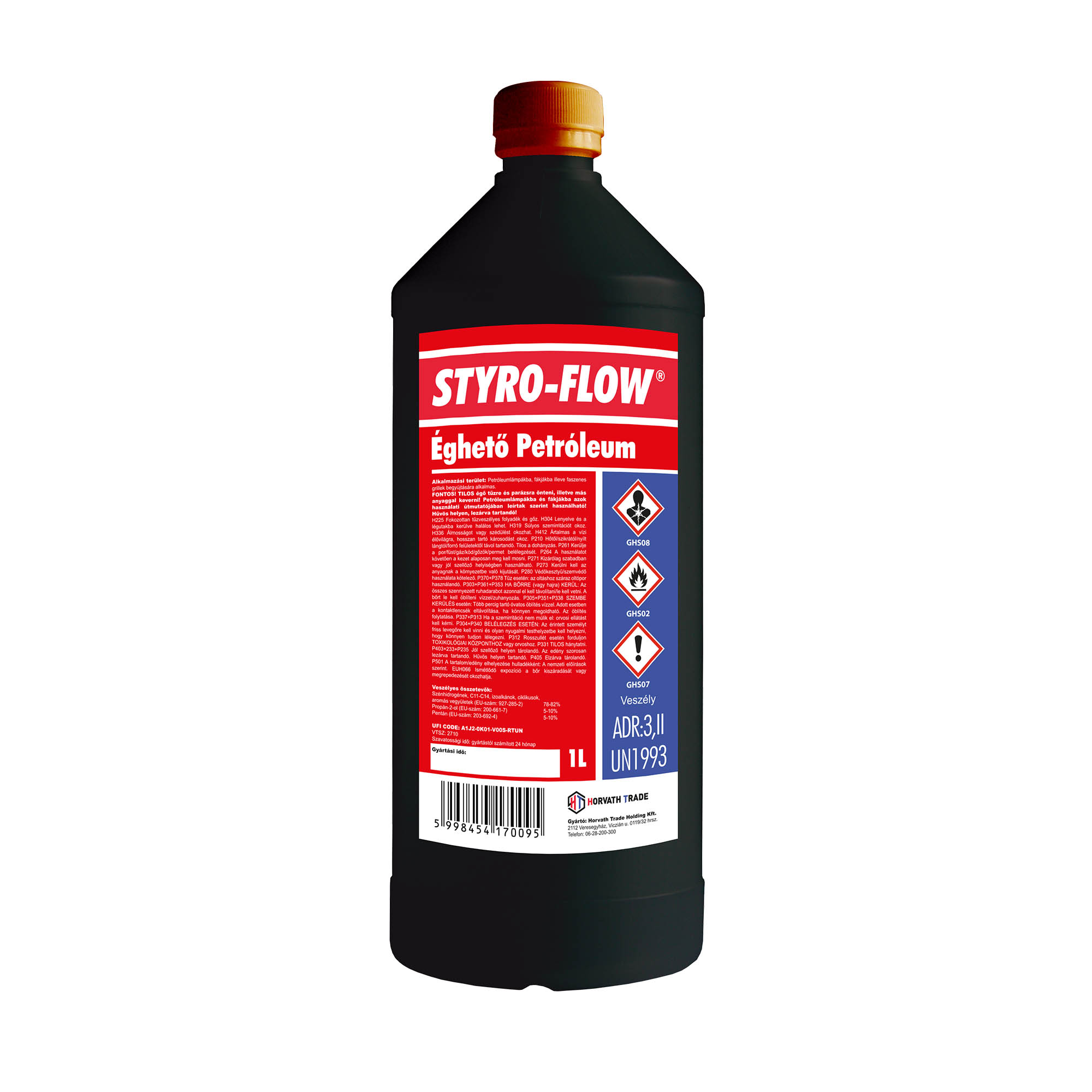 STYRO-FLOW ÉGHETŐ PETRÓLEUM