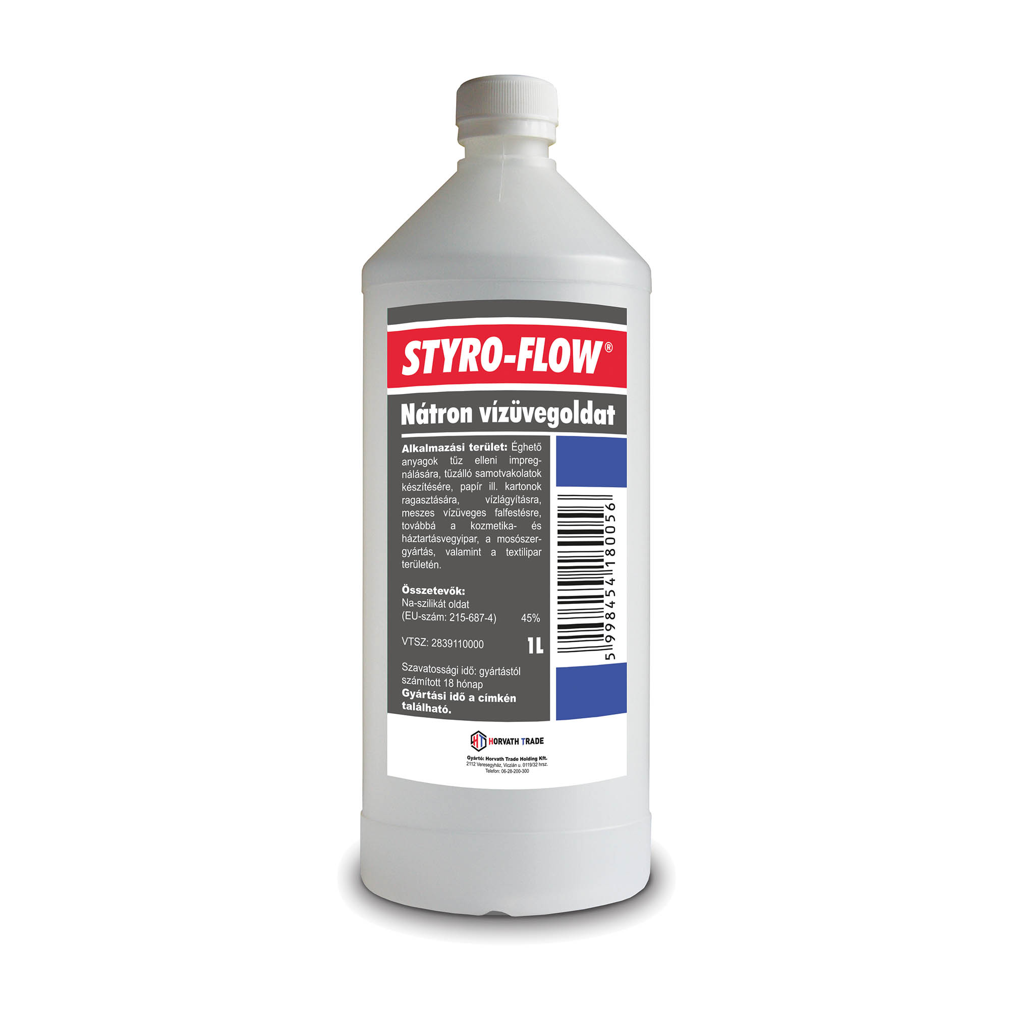STYRO-FLOW VÍZÜVEG
